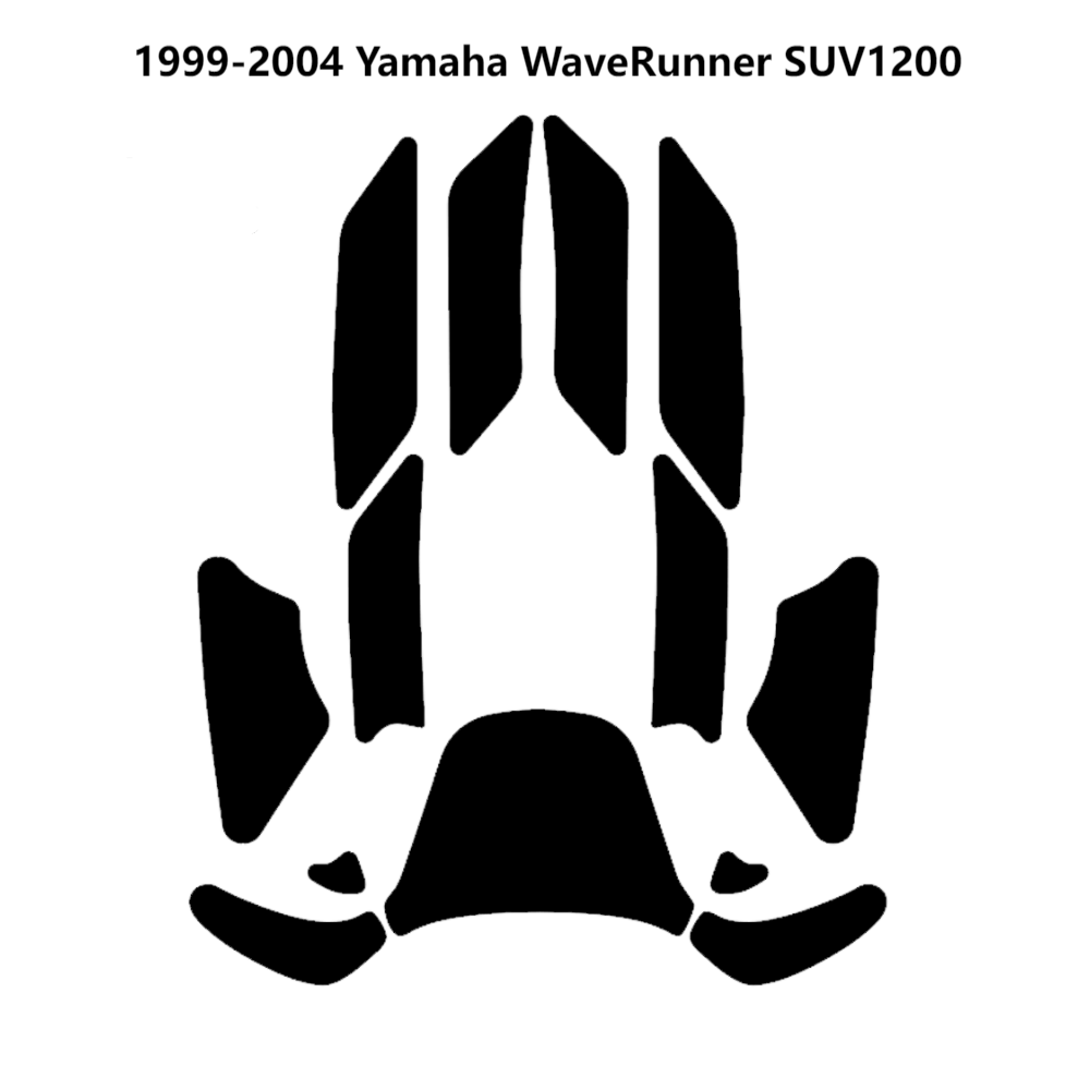Custom Jet Ski EVA Traction Mats for 1999-2004 Yamaha WaveRunner SUV1200 HzKaiCun