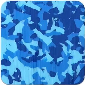 EVA foam sheet ocean camo color cards sample