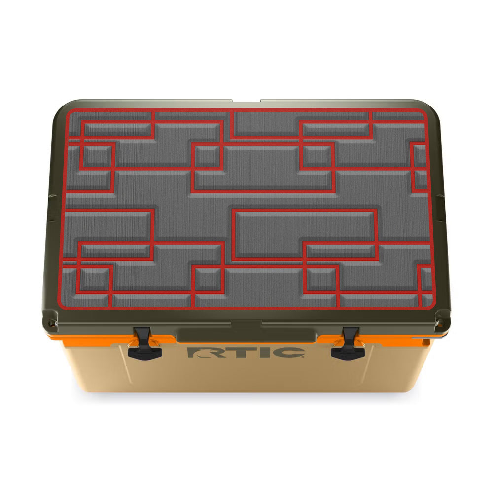 RTIC 52 Cooler Pad Abstract Art Texture