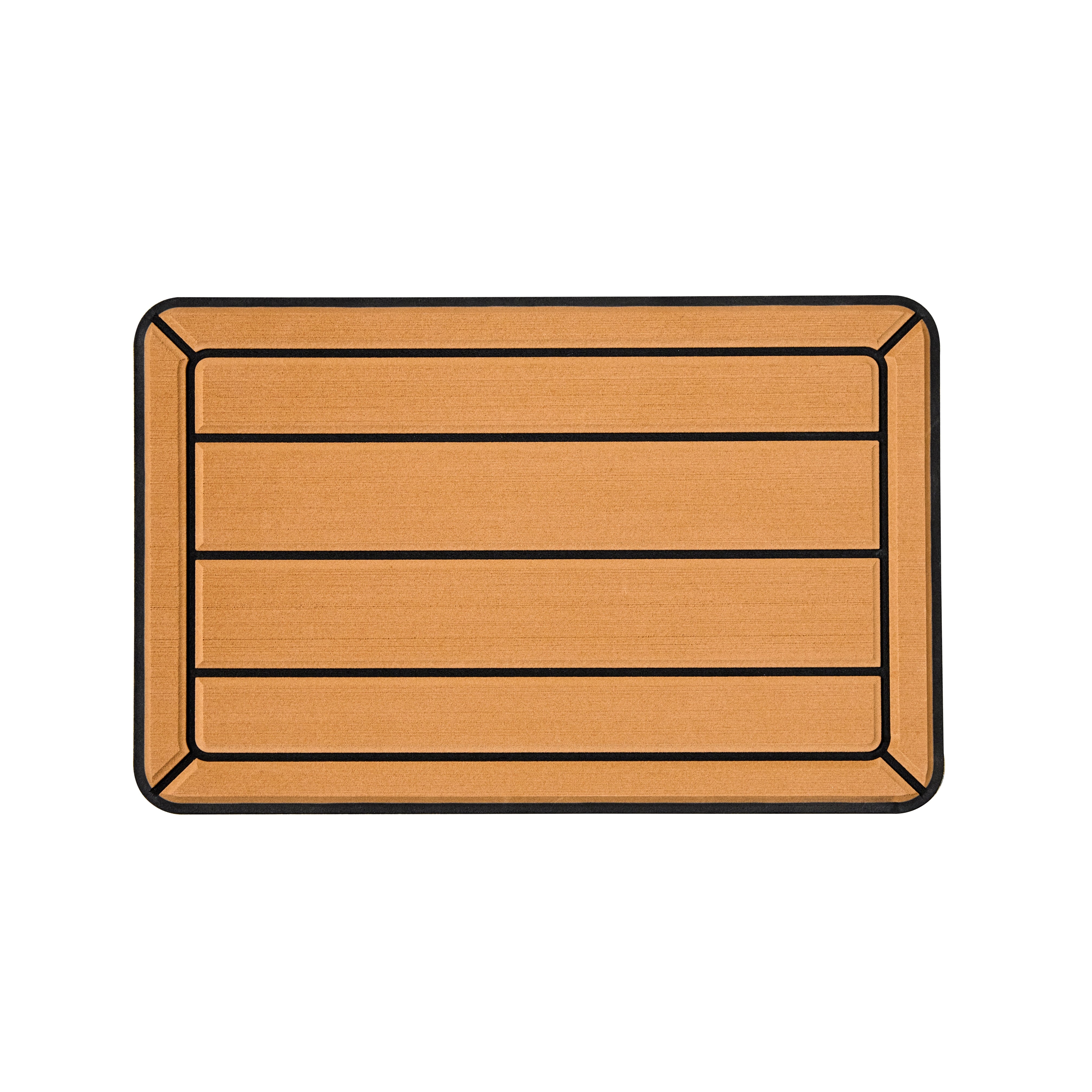 RTIC 52 Cooler Pad Brown Faux Teak