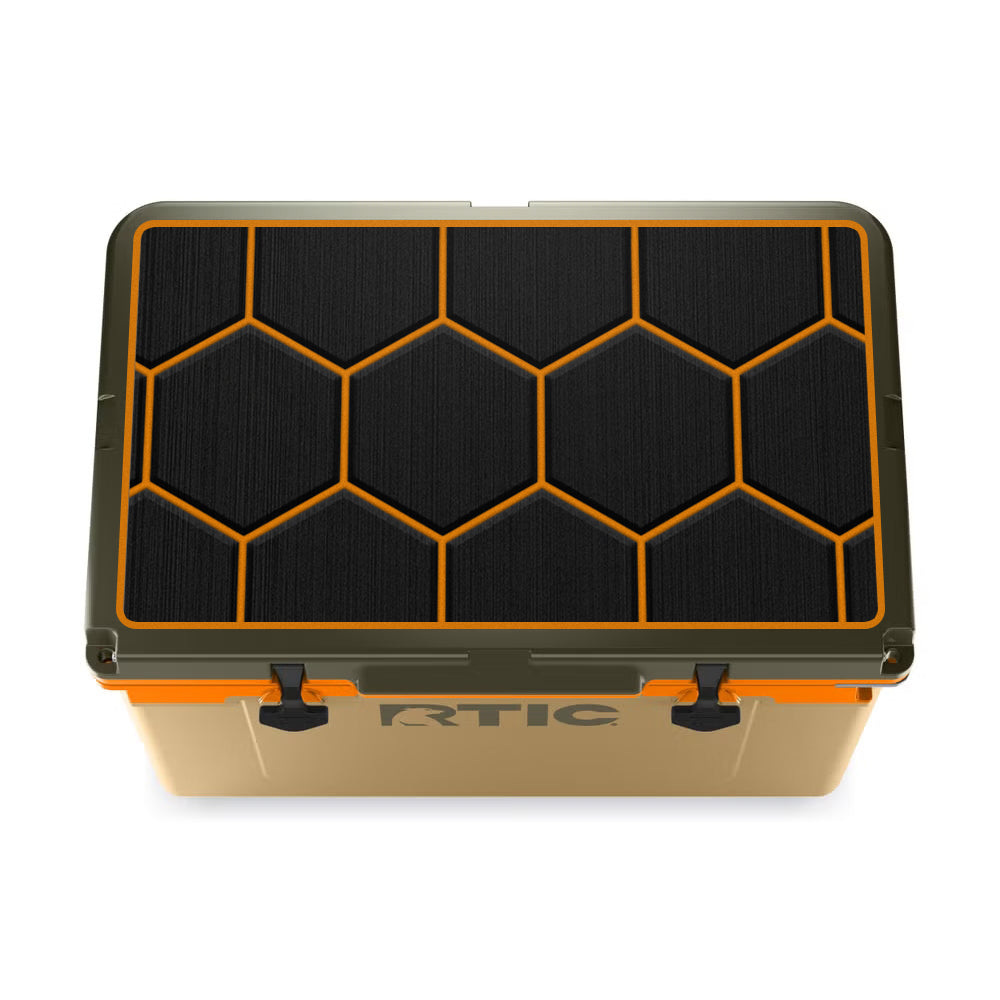 RTIC 52 Cooler Pad Hexagon Texture