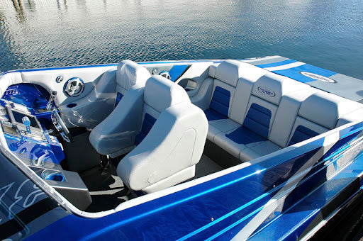2002 Active Thunder 37 Excess EVA foam boat flooring