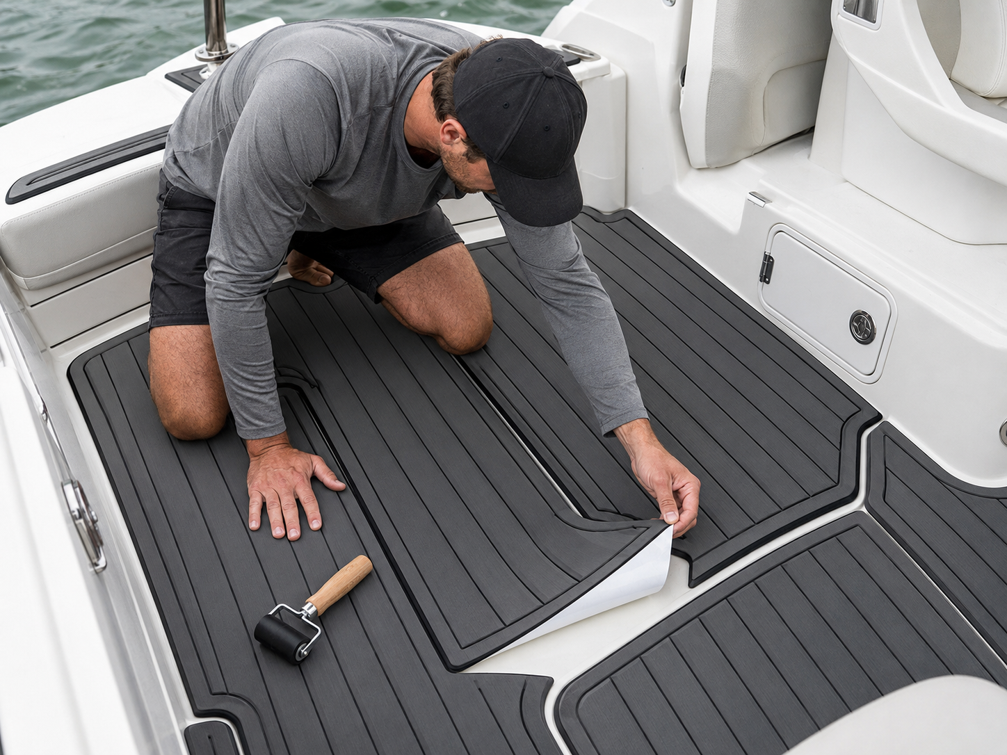 How to Install Peel-and-Stick EVA Boat Flooring