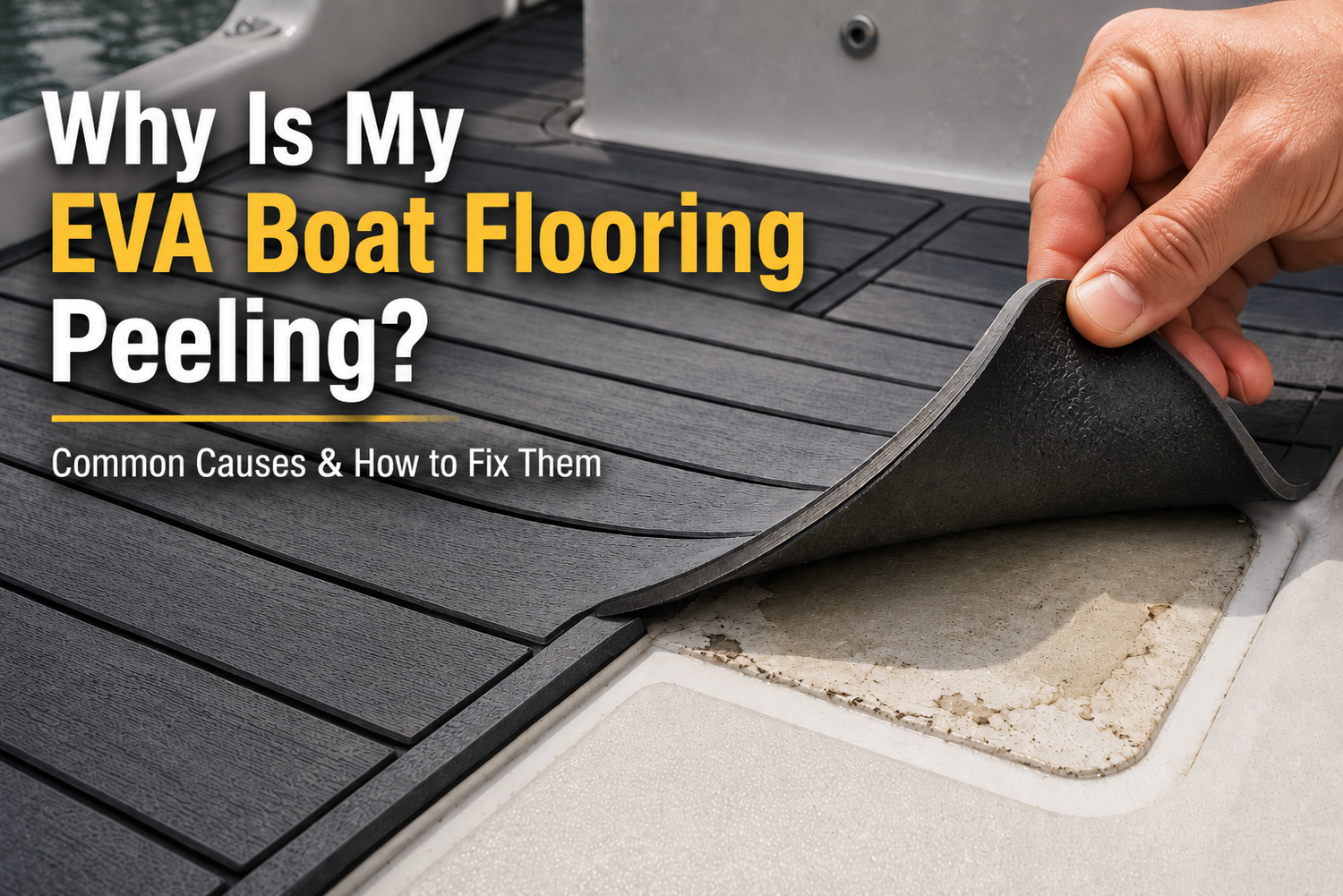 EVA Boat Flooring Peeling: Common Mistakes and Fixes