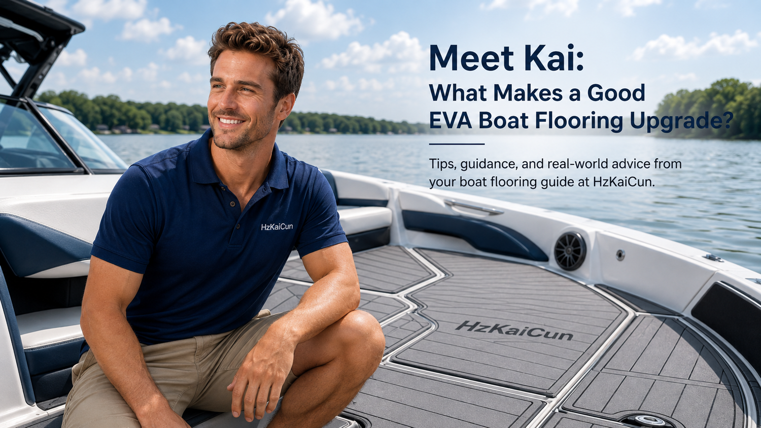 Meet Kai: Why Better Boat Flooring Starts With the Right EVA