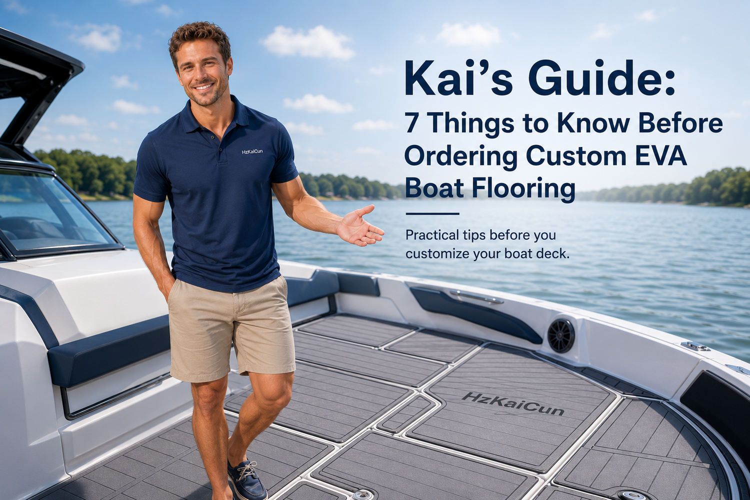 Kai’s Guide: 7 Things to Know Before Ordering Custom EVA Boat Flooring HzKaiCun
