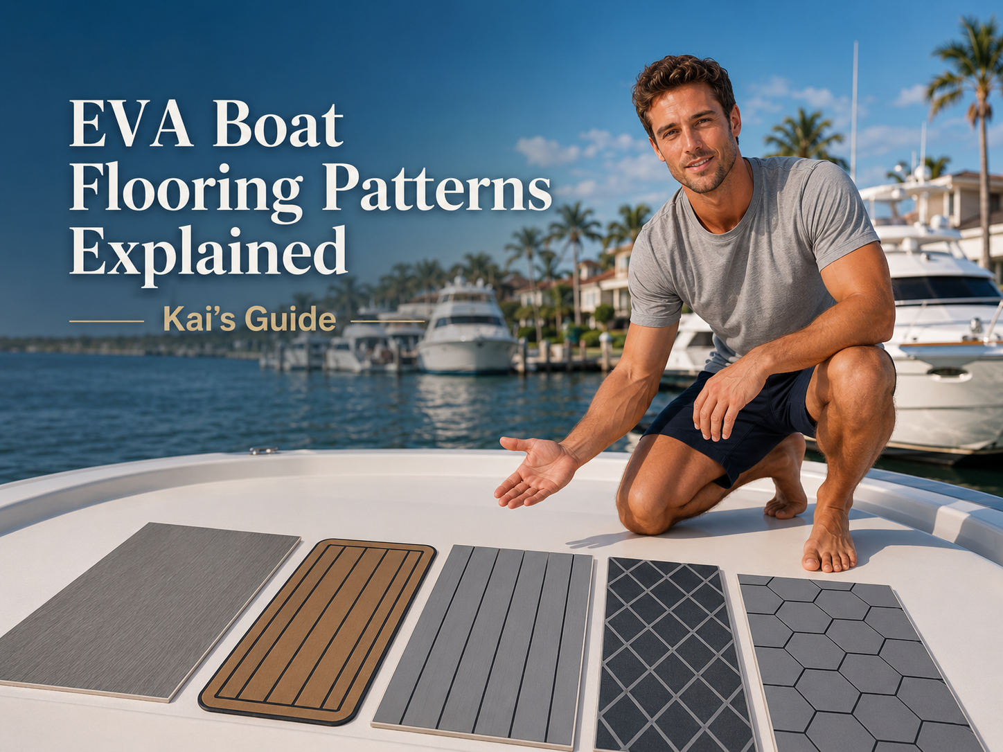 Kai’s Guide: EVA Boat Flooring Patterns Explained — Which Design Is Right for Your Boat? HzKaiCun