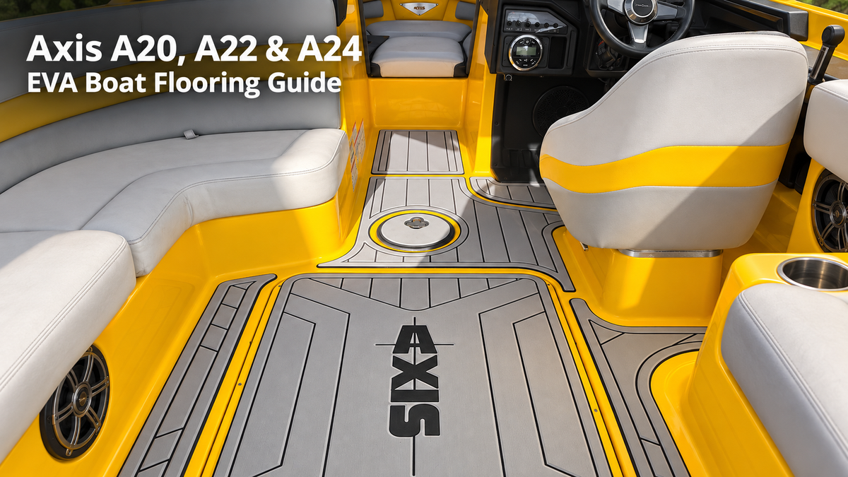 Axis A20, A22 & A24 EVA Boat Flooring Replacement Guide HzKaiCun