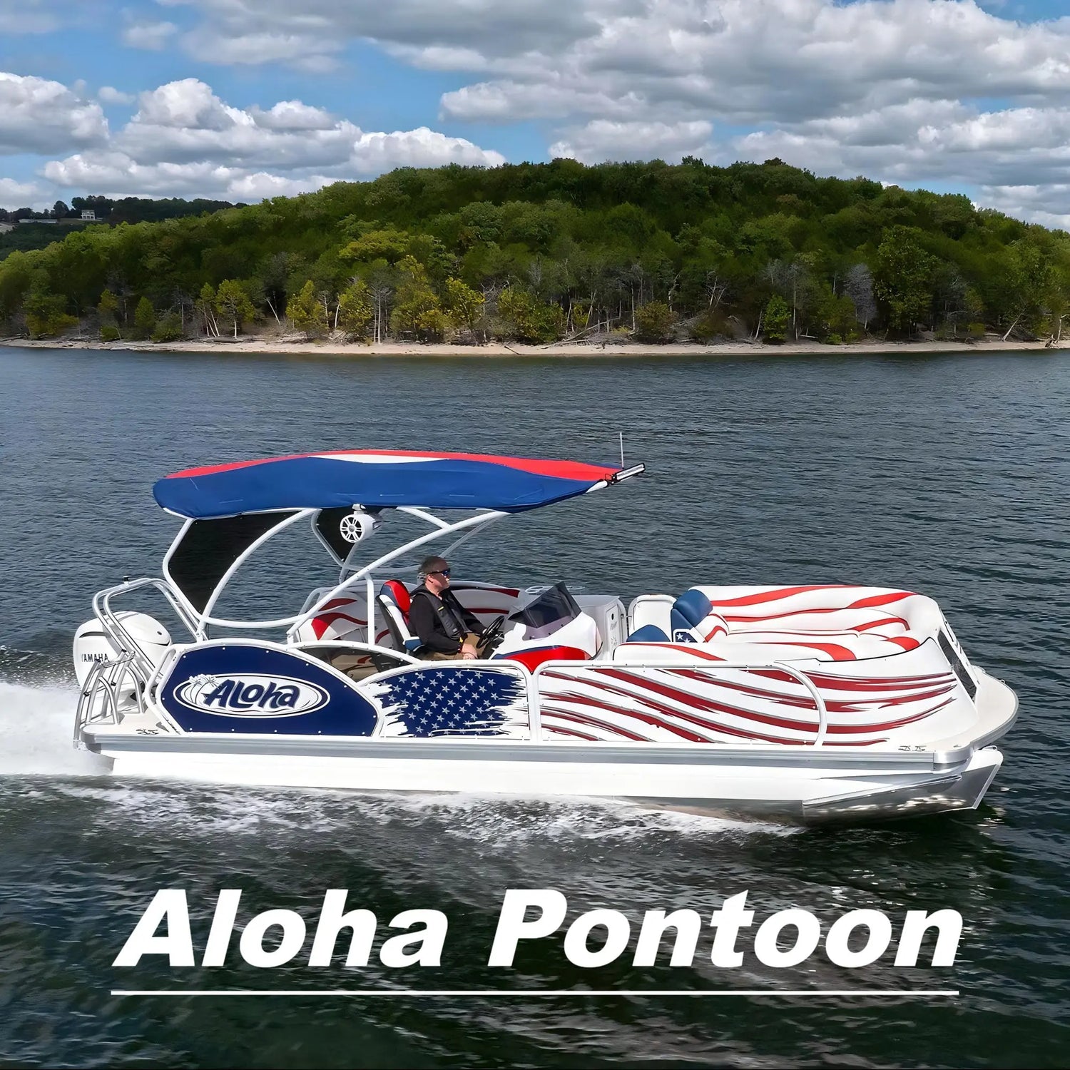 Customized Boat Flooring Series of Aloha Pontoon Boat Mats