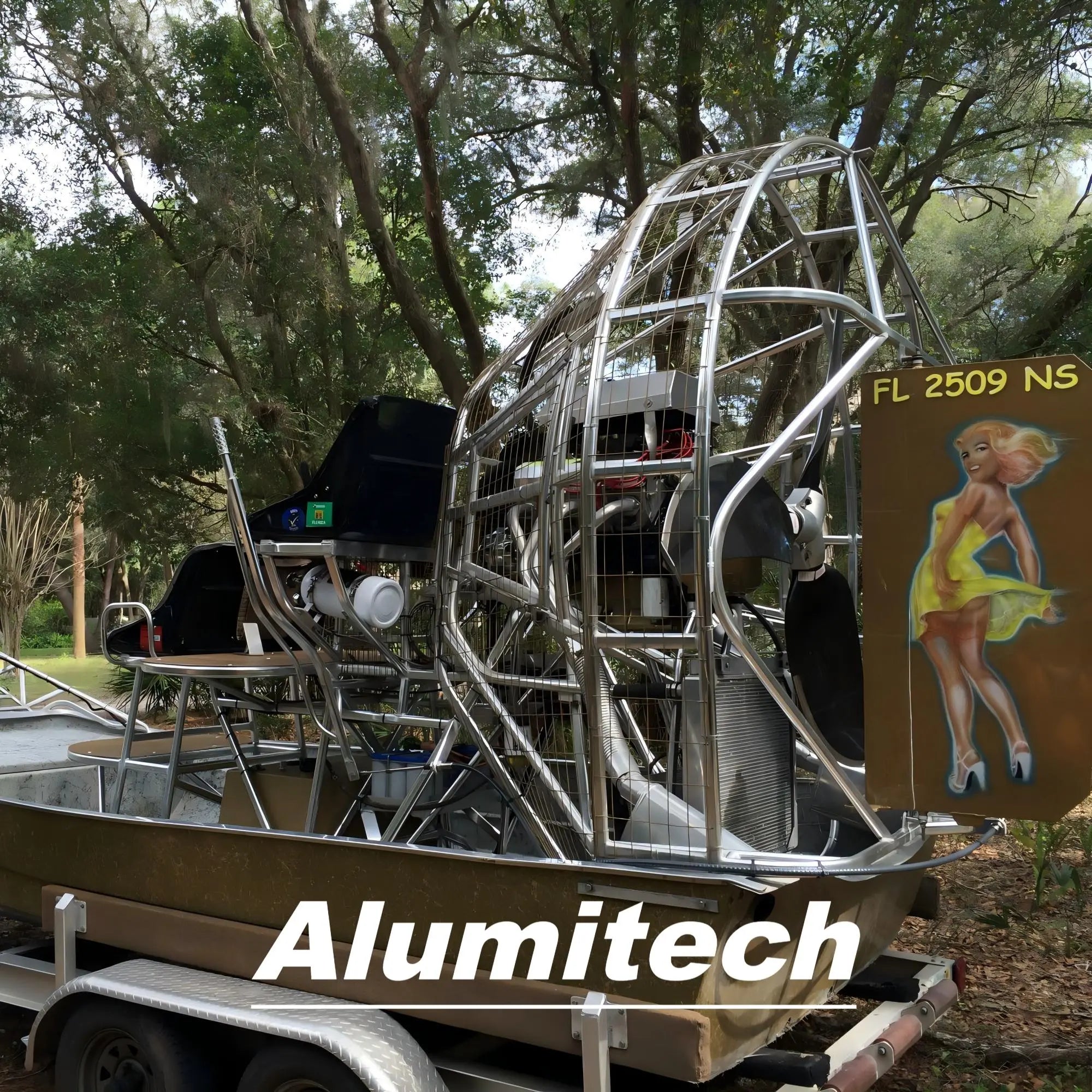 Customized Boat Flooring Series of Alumitech Boat Mats
