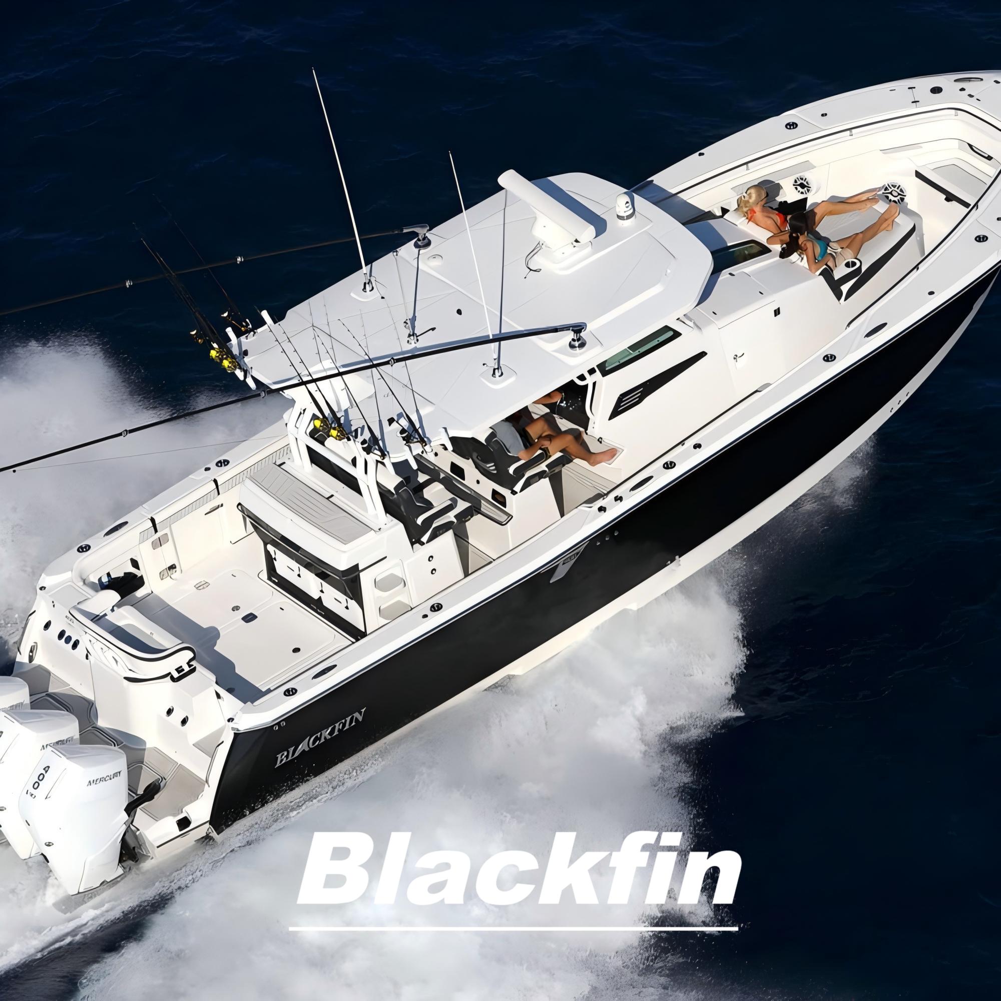 Customized Boat Flooring Series of Blackfin Boat Mats
