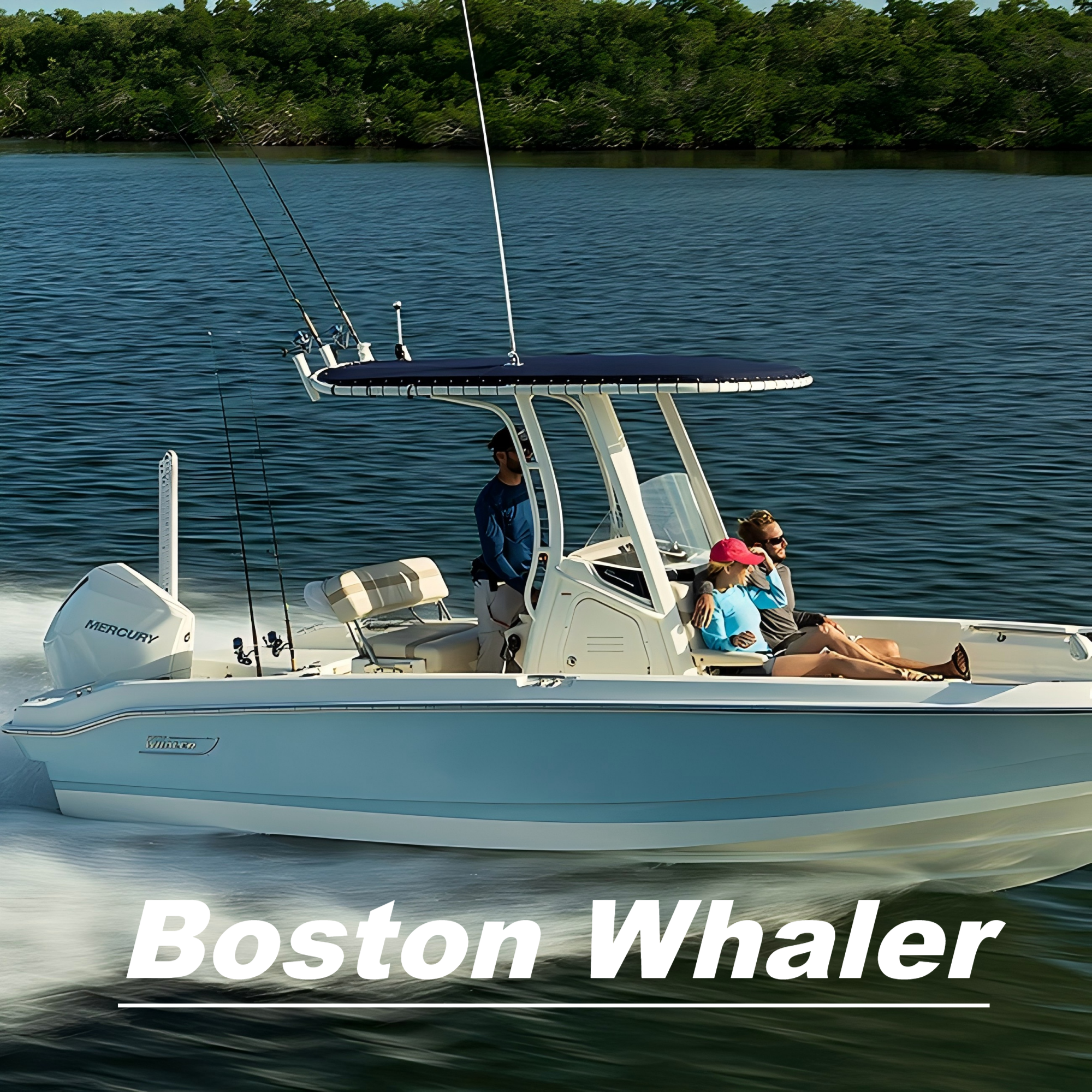 Customized Boat Flooring Series of Boston Whaler Boat Mats