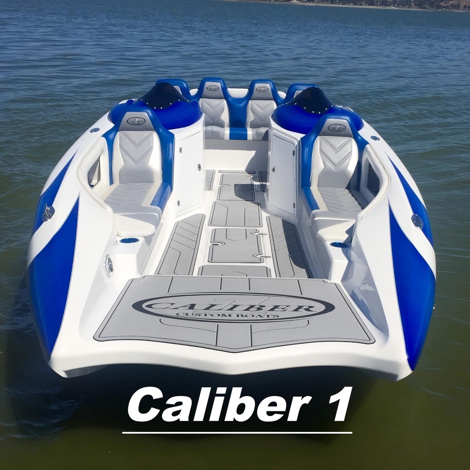 Customized Boat Flooring Series of Caliber 1 Boat Mats