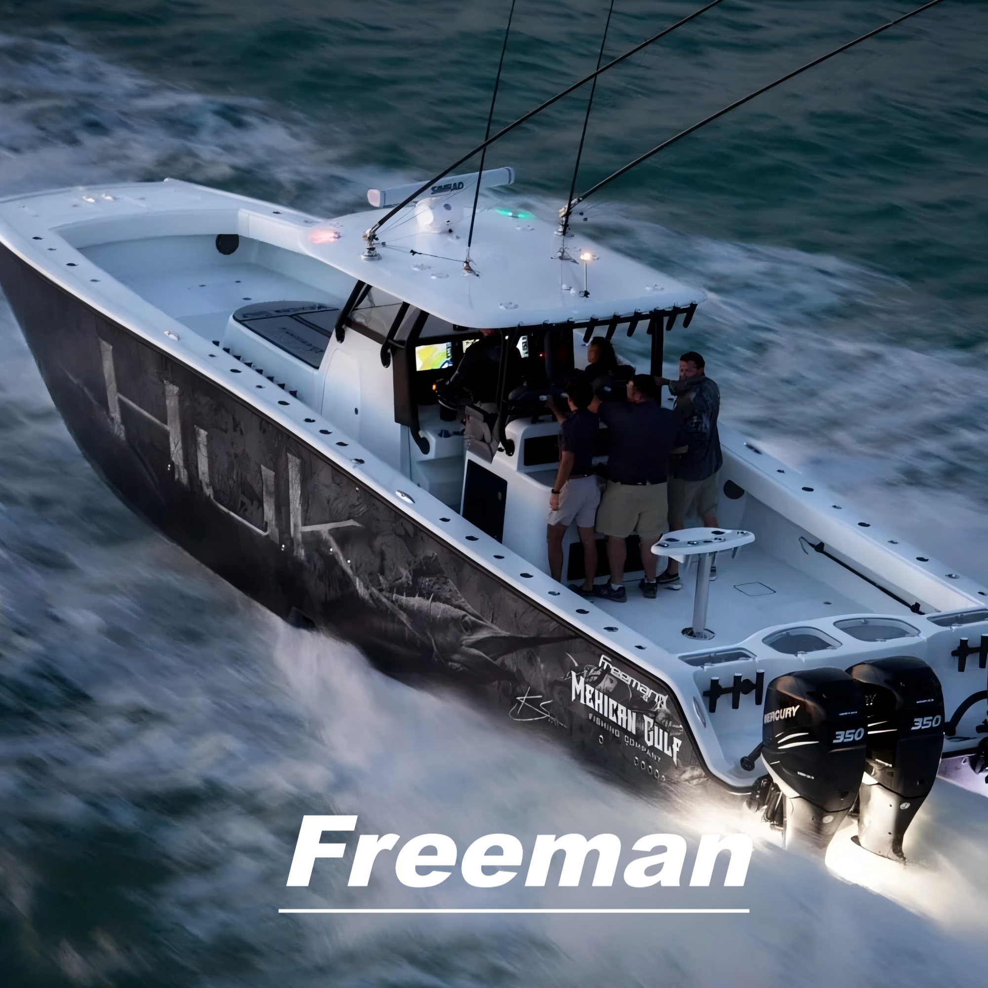 Customized Boat Flooring Series of Freeman Boat Mats