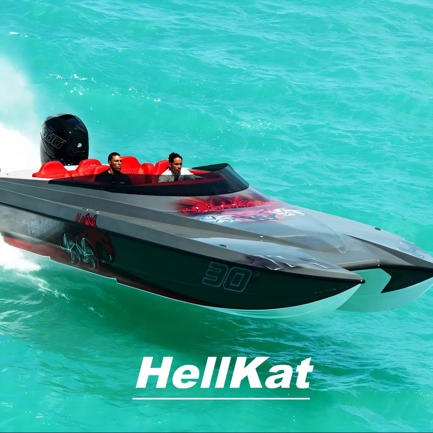 Customized Boat Flooring Series of HellKat Boat Mats