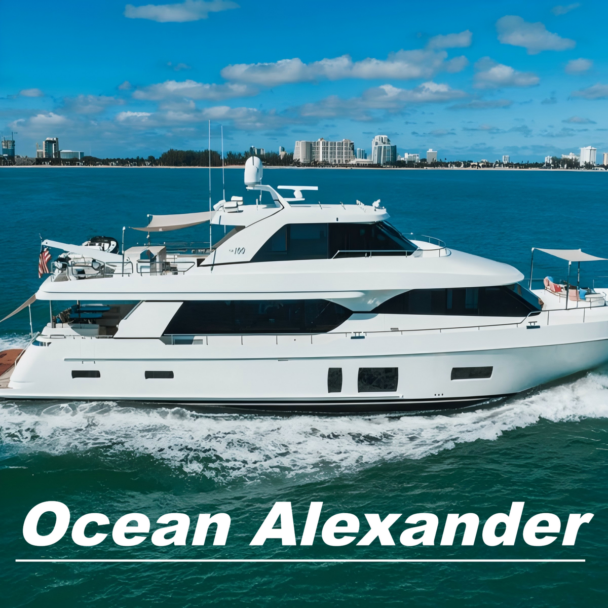 Customized Boat Flooring Series of Ocean Alexander Boat Mats