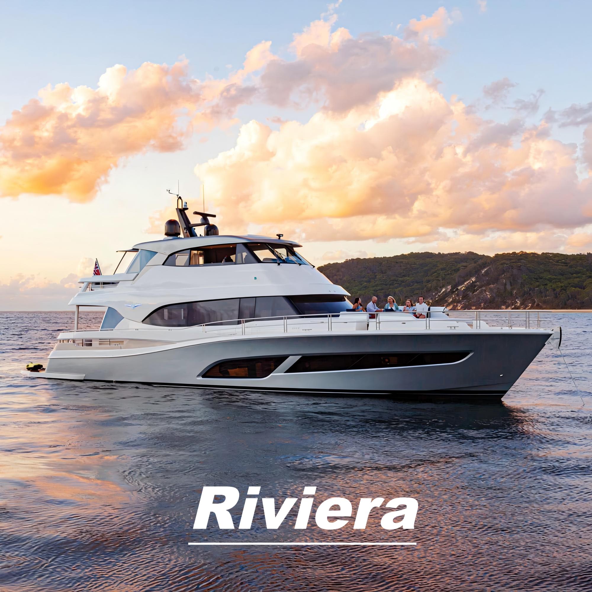 Customized Boat Flooring Series of Riviera Boat Mats