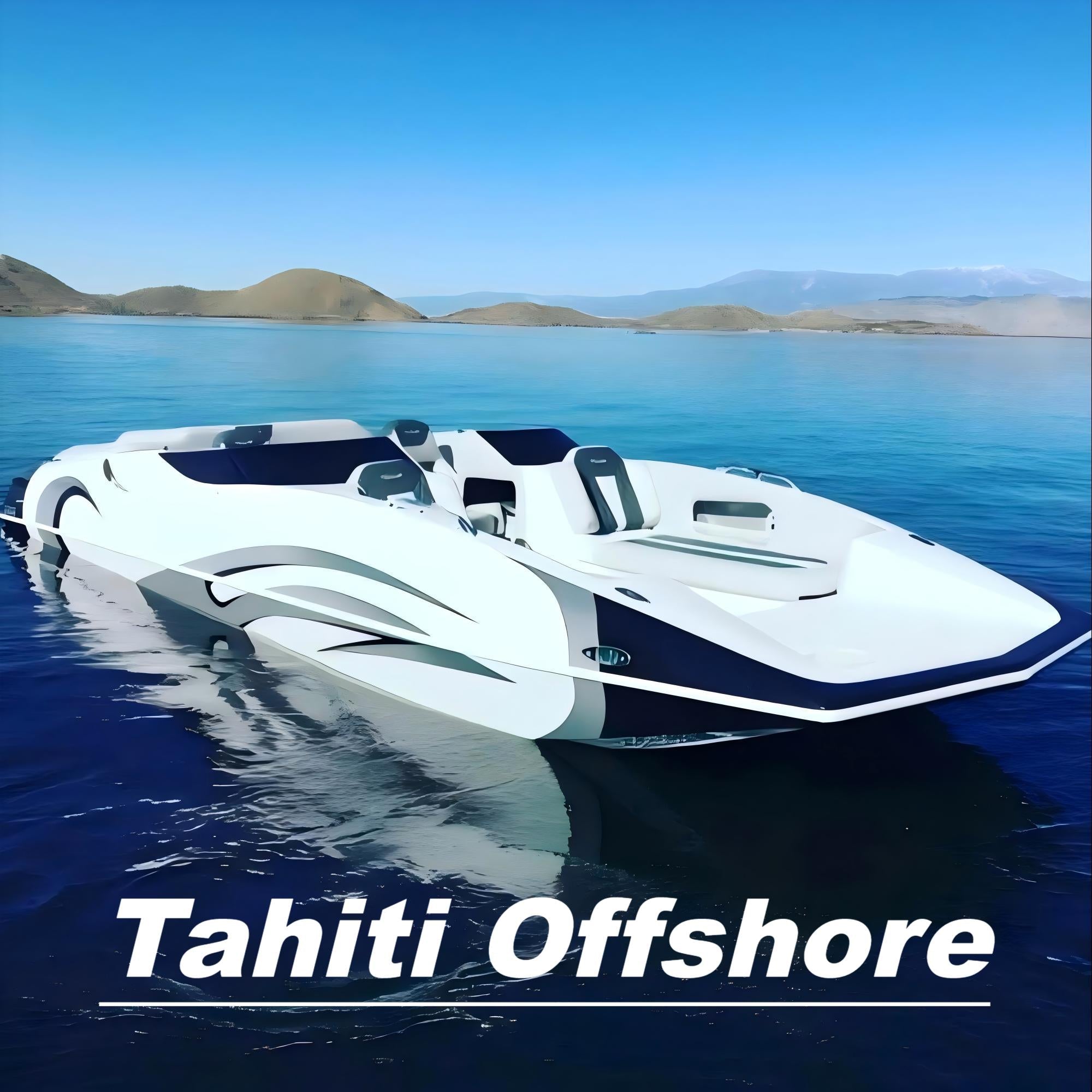 Customized Boat Flooring Series of Tahiti Offshore Boat Mats