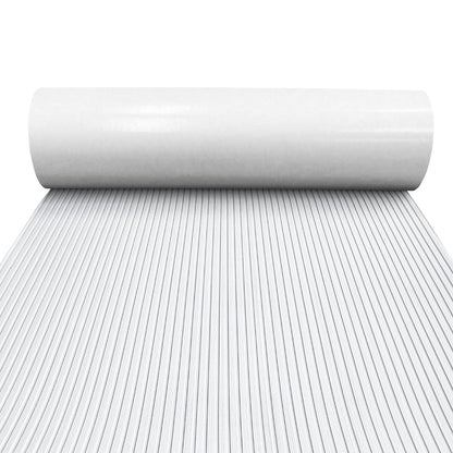 3M Self Adhesive EVA Foam Sheets - White Deep Striped Groove Boat Flooring HzKaiCun