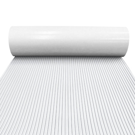 3M Self Adhesive EVA Foam Sheets - White Deep Striped Groove Boat Flooring HzKaiCun