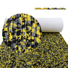 EVA Foam Sheets - Yellow Camo Deep Striped Groove Boat Flooring HzKaiCun
