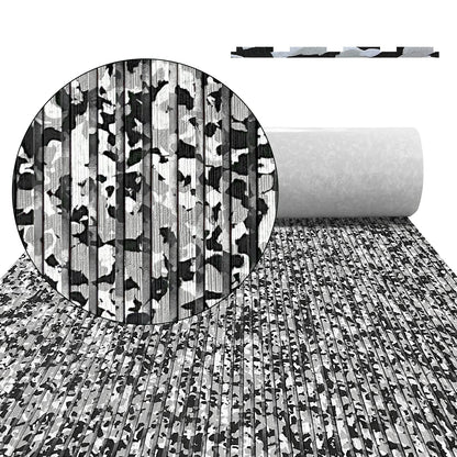 3M Self Adhesive EVA Foam Sheets - Snow Camo Deep Striped Groove Boat Flooring HzKaiCun