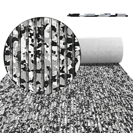 3M Self Adhesive EVA Foam Sheets - Snow Camo Deep Striped Groove Boat Flooring HzKaiCun