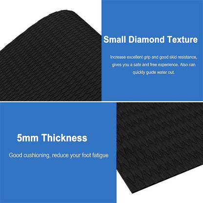 3M Self Adhesive EVA Foam Sheets - Black Small Diamond Boat Flooring Marine Decking HzKaiCun