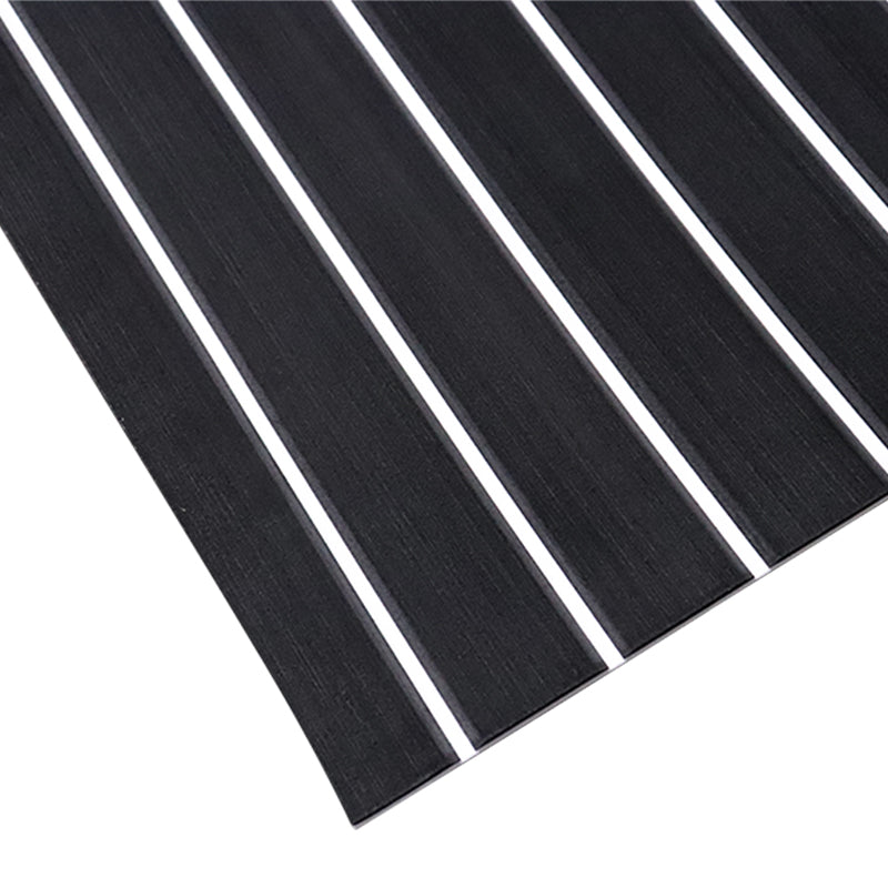 3M Self Adhesive EVA Foam Sheets - Black and White U Groove Boat Flooring HzKaiCun
