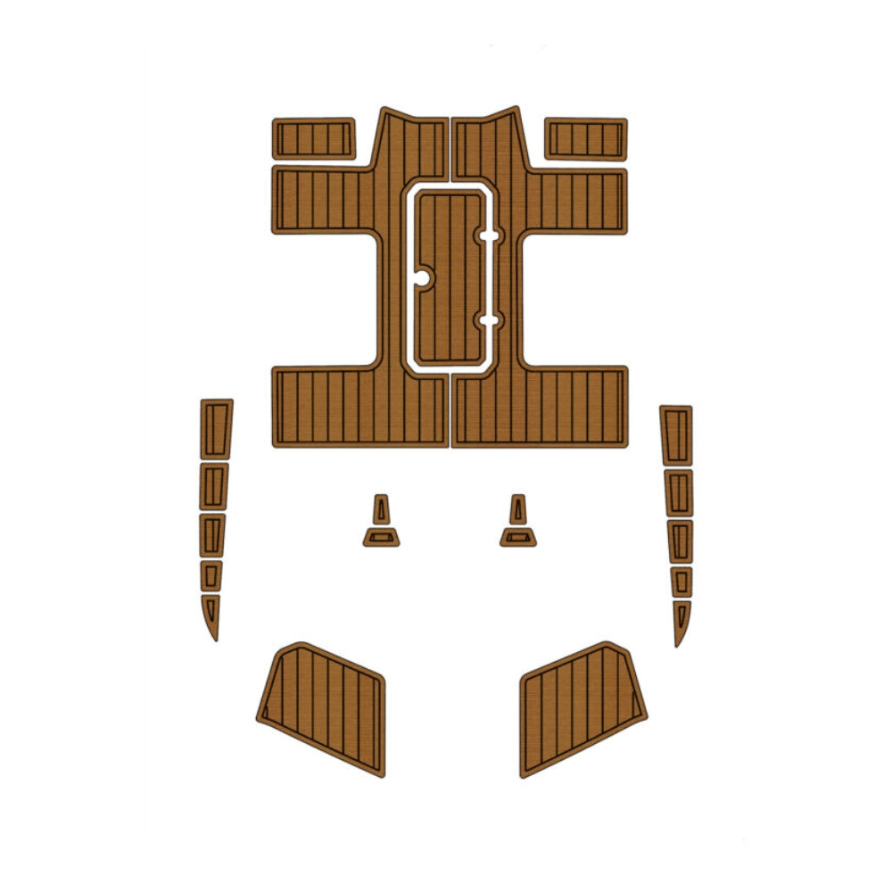 Custom "1985 Albemarle 24" EVA Foam Boat Deck Mat Marine Flooring Marine Boat Decking Yacht Pad HzKaiCun