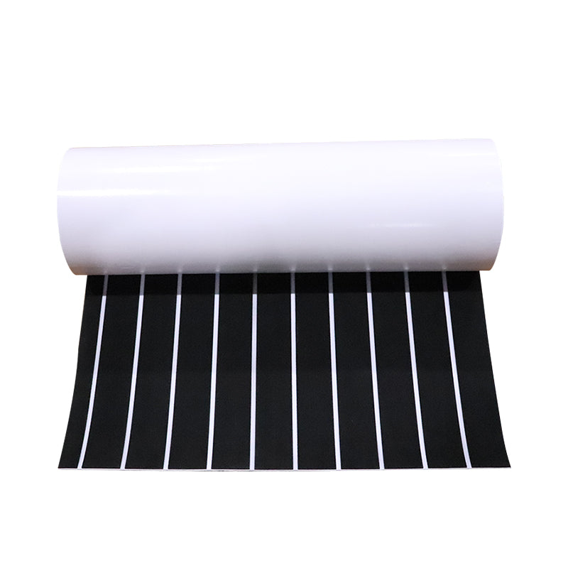 3M Self Adhesive EVA Foam Sheets - Black and White H Groove Boat Flooring HzKaiCun