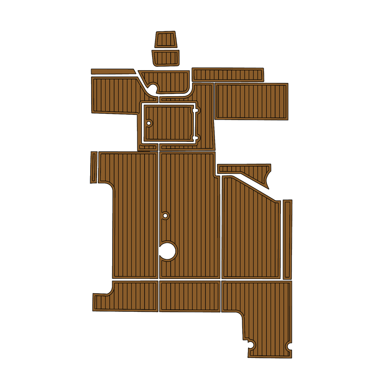 Custom "1991 Wellcraft ST" EVA Foam Boat Deck Mat Marine Flooring Marine Boat Decking Yacht Pad HzKaiCun