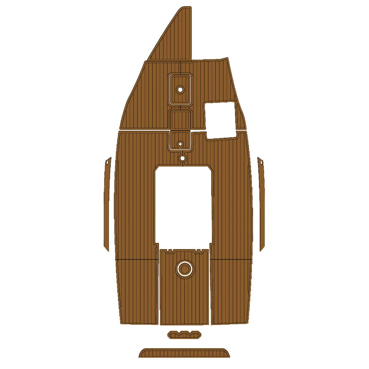Custom "1992 Nautique SKI" EVA Foam Boat Deck Mat Marine Flooring Marine Boat Decking Yacht Pad HzKaiCun