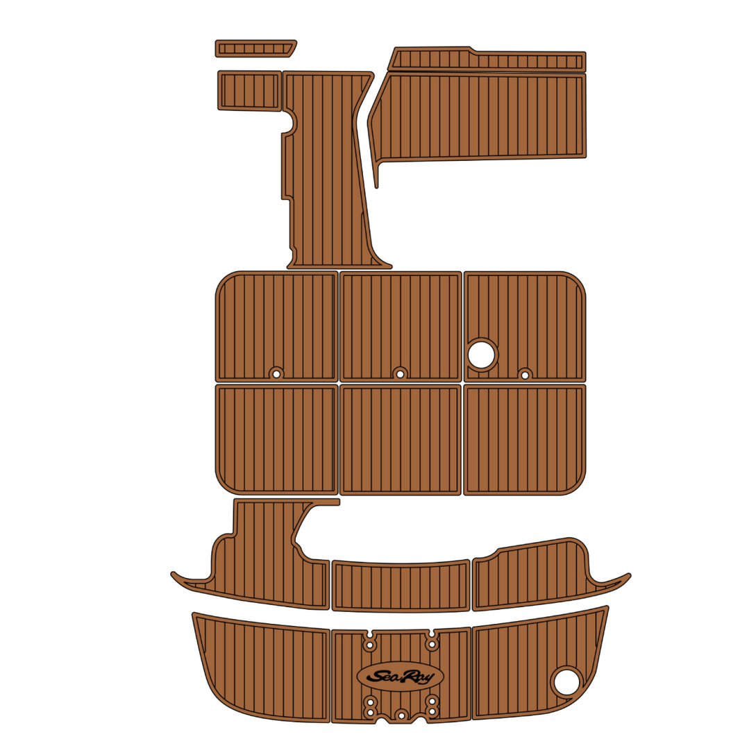 Custom "1995 SeaRay 370 Sundance" EVA Foam Boat Deck Mat Marine Flooring Marine Boat Decking Yacht Pad HzKaiCun