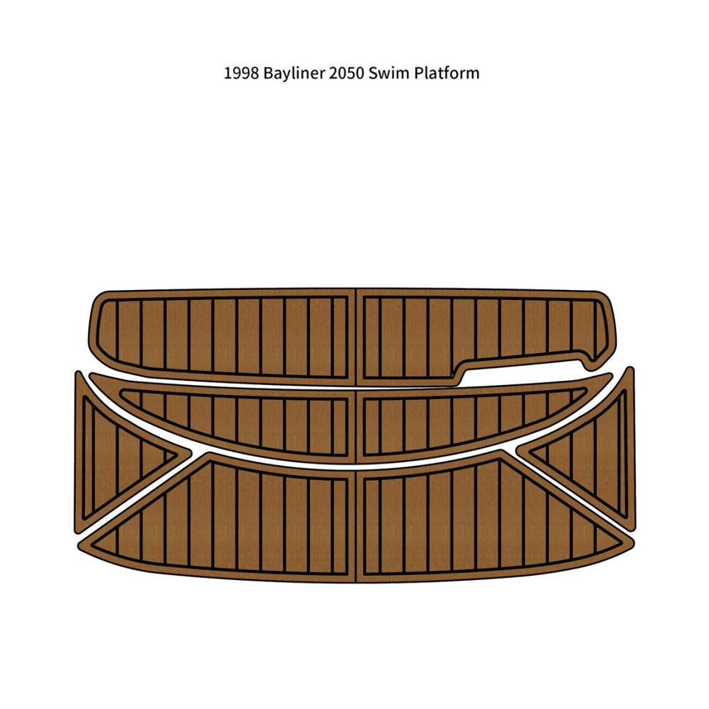Custom "1998 Bayliner 2050" EVA Foam Boat Deck Mat Marine Flooring Marine Boat Decking Yacht Pad HzKaiCun