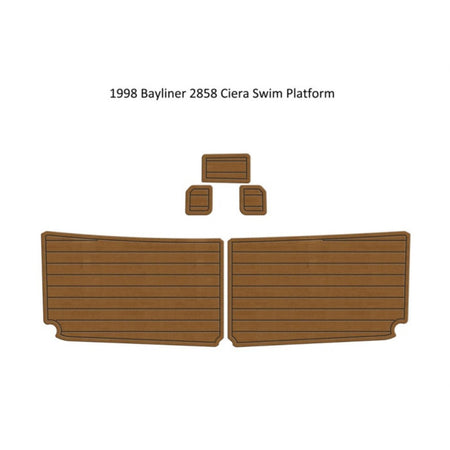 Custom "1998 Bayliner 2858 Ciera" EVA Foam Boat Deck Mat Marine Flooring Marine Boat Decking Yacht Pad HzKaiCun