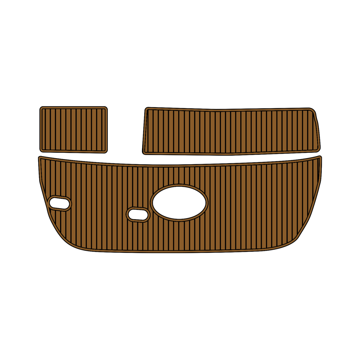 Custom "1998 Crownline 266" EVA Foam Boat Deck Mat Marine Flooring Marine Boat Decking Yacht Pad HzKaiCun