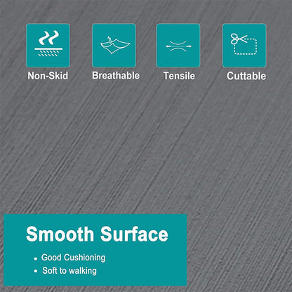 3M Self Adhesive EVA Foam Sheets - Light Gray Brushed Boat Flooring Marine Decking HzKaiCun