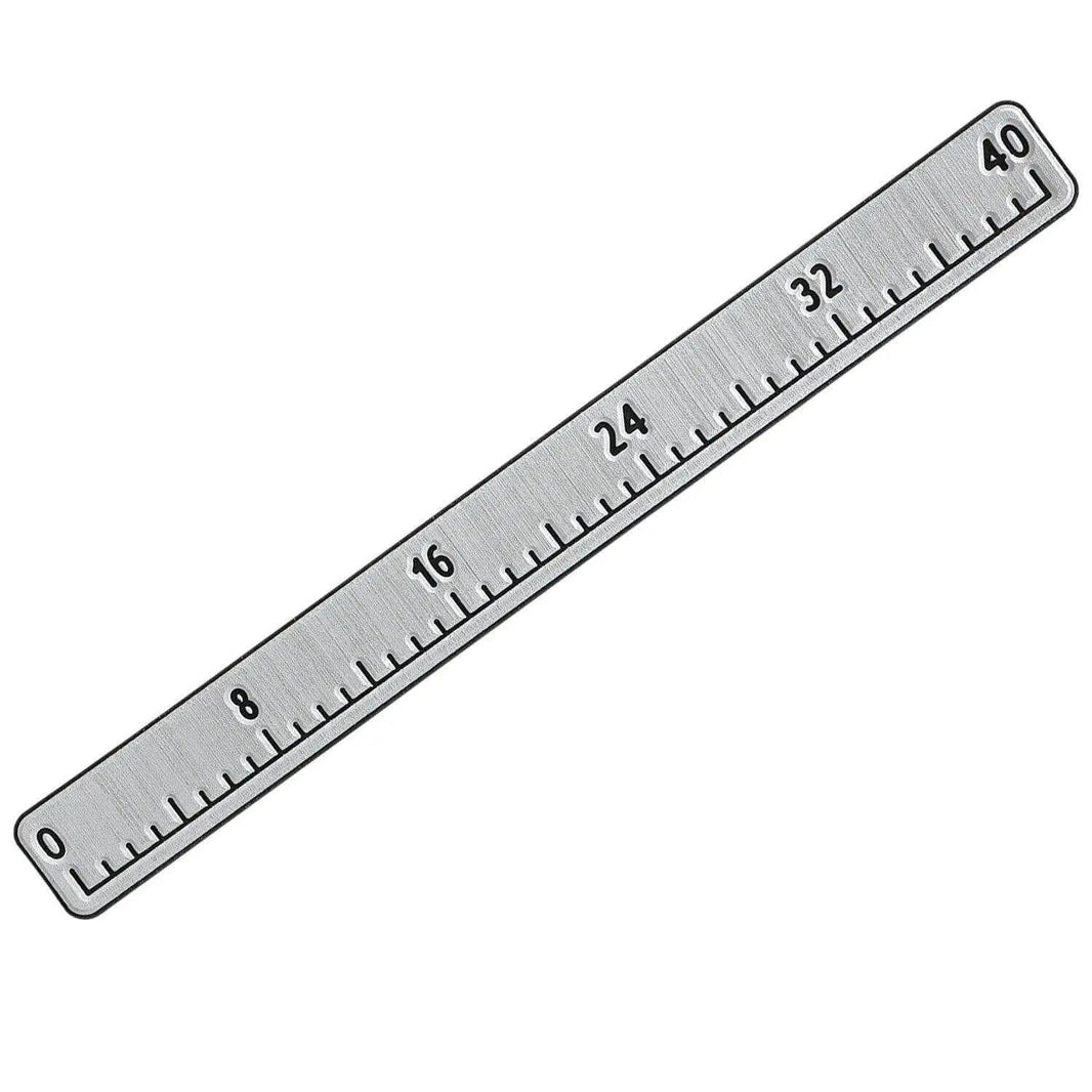 Hzkaicun 48 Gray-Black EVA marine foam fish ruler. HzKaiCun