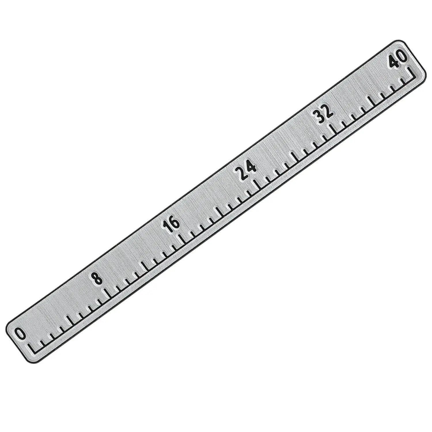 Hzkaicun 48 Gray-Black EVA marine foam fish ruler. HzKaiCun