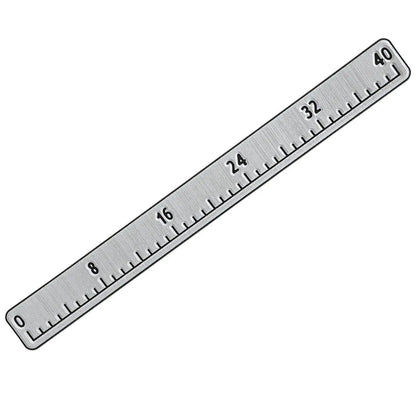 Hzkaicun 48 Gray-Black EVA marine foam fish ruler. HzKaiCun