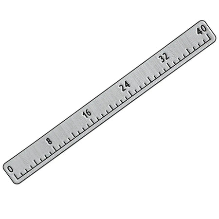 Hzkaicun 48 Gray-Black EVA marine foam fish ruler. HzKaiCun