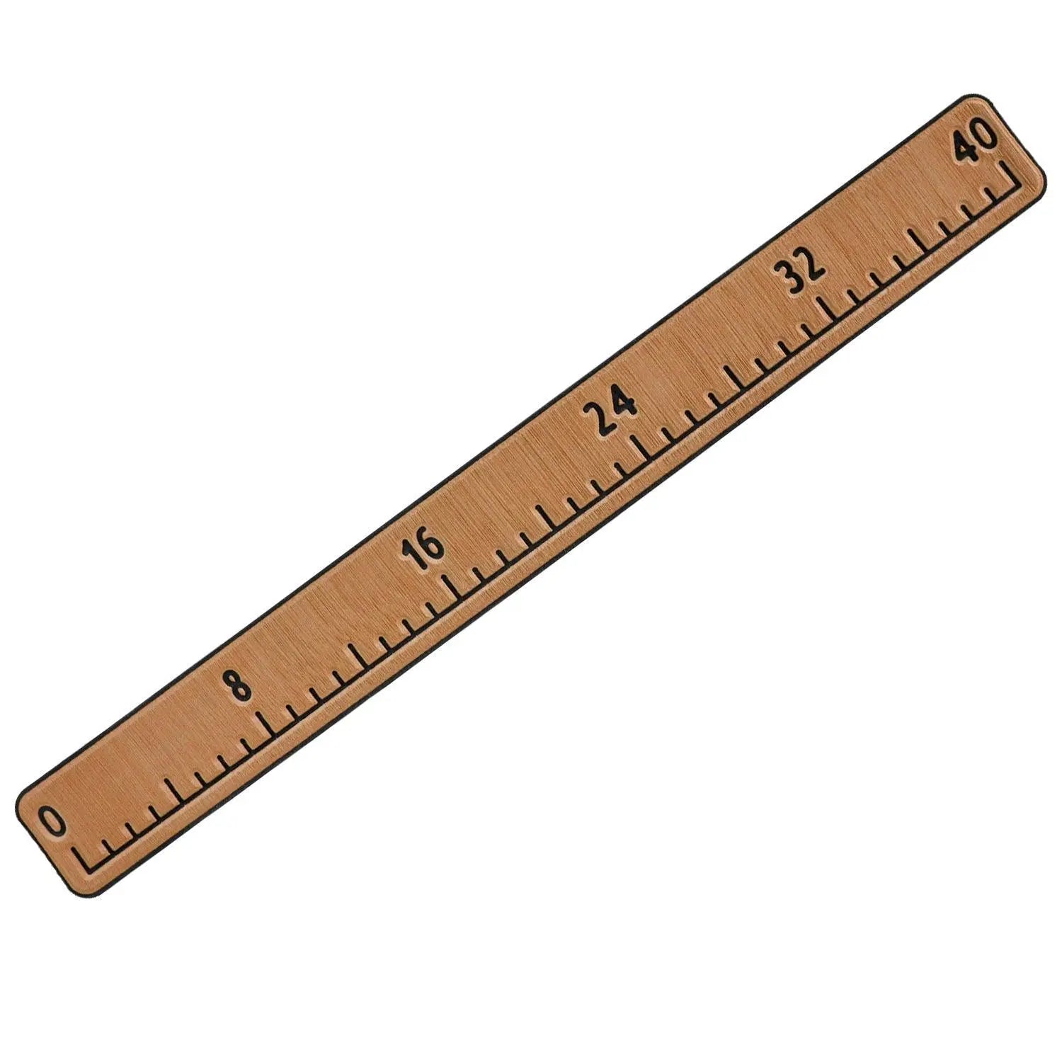 Hzkaicun 100cm brown-black EVA marine foam fish ruler. HzKaiCun
