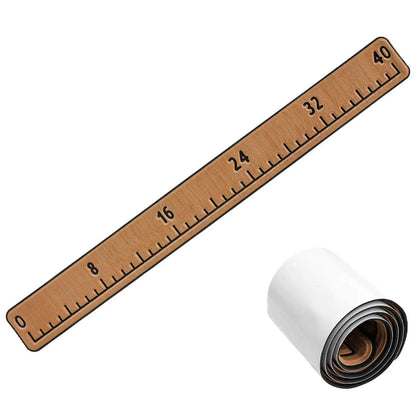 Hzkaicun 100cm brown-black EVA marine foam fish ruler. HzKaiCun