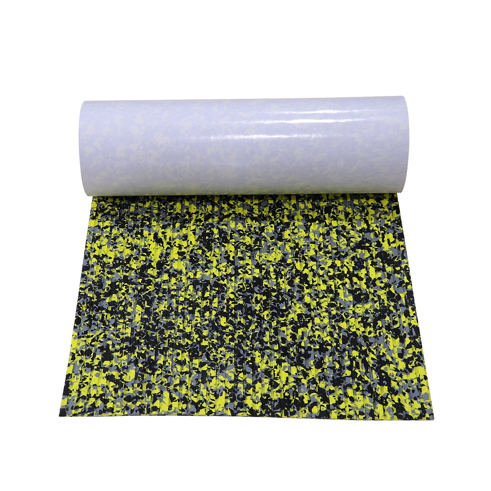 3M Self Adhesive EVA Foam Sheets - Yellow Camo Deep Striped Groove Boat Flooring HzKaiCun