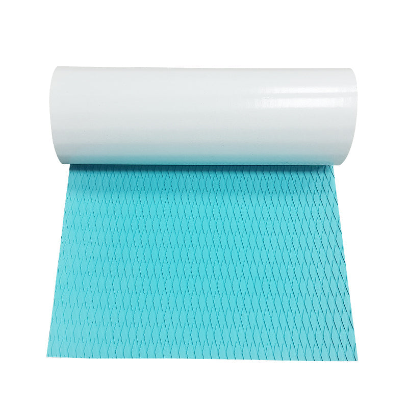 3M Self Adhesive EVA Foam Sheets - Light Blue Small Diamond Boat Flooring Marine Decking HzKaiCun