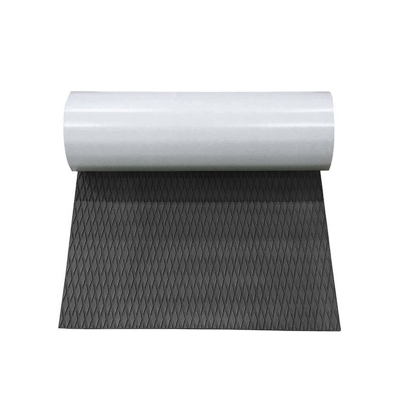3M Self Adhesive EVA Foam Sheets - Dark Gray Small Diamond Boat Flooring Marine Decking HzKaiCun