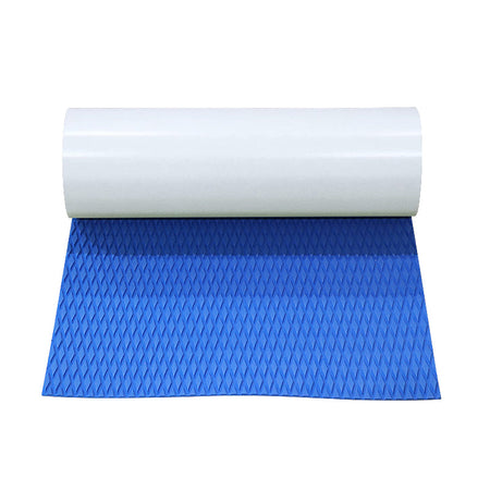 3M Self Adhesive EVA Foam Sheets - Dark Blue Small Diamond Boat Flooring Marine Decking HzKaiCun