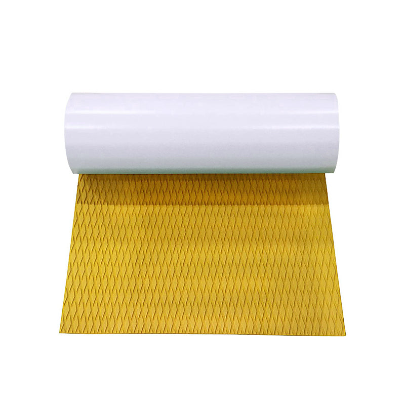 3M Self Adhesive EVA Foam Sheets - Yellow Small Diamond Boat Flooring Marine Decking HzKaiCun