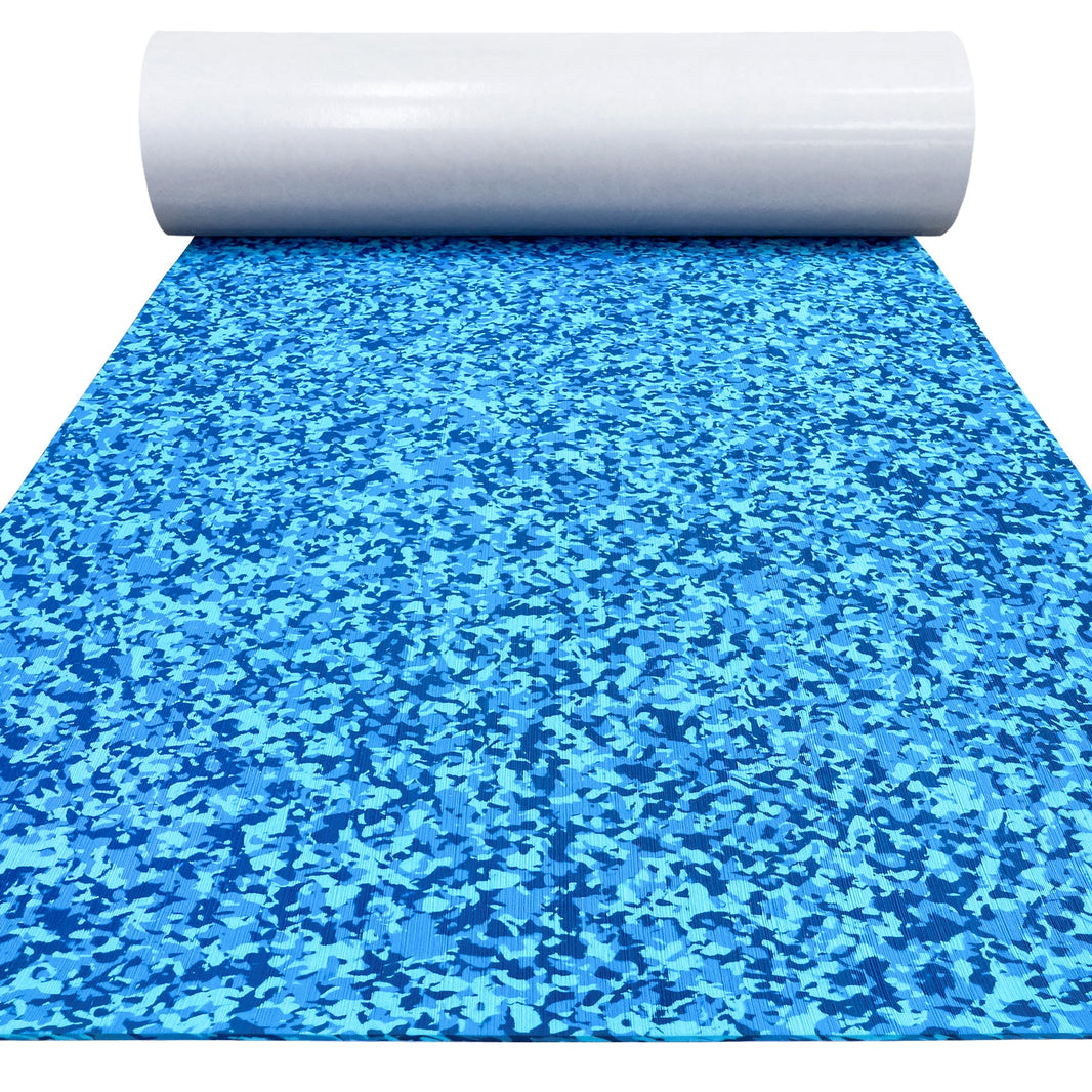 3M Self Adhesive EVA Foam Sheets - Ocean Camo Brushed Boat Flooring Marine Decking HzKaiCun